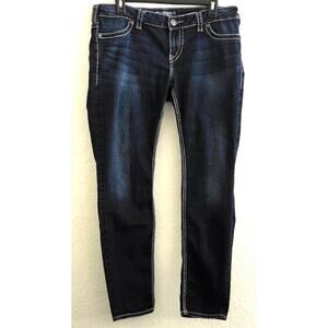 Silver Jeans Co Suki Jegging Jeans Women’s W33 L29 Dark Wash Stretch Denim Mid